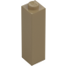 LEGO Dark Tan Brick 1 x 1 x 3 (14716)