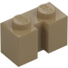 LEGO Mørkebrun Klods 1 x 2 med rille (4216)