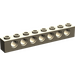 LEGO Donker Zandbruin Steen 1 x 8 met Gaten (3702)