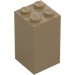 LEGO Beige scuro Mattoncino 2 x 2 x 3 (30145)