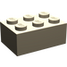 LEGO Dark Tan Brick 2 x 3 (3002)