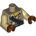 LEGO Beige scuro Cowboy Busto (973 / 88585)