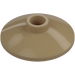 LEGO Mørk beige Dish 2 x 2 (4740 / 30063)