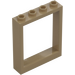 LEGO Dark Tan Door Frame 1 x 4 x 4 (Lift) (6154 / 40527)