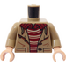 LEGO Dark Tan George Weasley Minifig Torso (973)