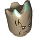 LEGO Dark Tan Groot Minifigure Head (104191)