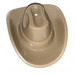 LEGO Dark Tan Hat with Wide Brim - Outback Style (15424)