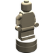 LEGO Dunkel Beige Minifig Statuette (53017 / 90398)