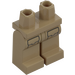 LEGO Dunkel Beige Minifigur Hüften und Beine mit Vorderseite Pockets (3815 / 78312)