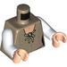 LEGO Dunkles Beige Minifigur Torso Leia im Ewok Village mit Leather Stitching (973 / 76382)