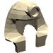 LEGO Donker Zandbruin Mummy Headdress met massieve binnenring (30168 / 90462)