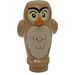 LEGO Dark Tan Owl with Tan Feathers and Orange Nose with Angular Features (92084 / 102028)