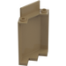 LEGO Dark Tan Panel 3 x 3 x 6 Corner Wall without Bottom Indentations (87421)