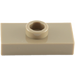 LEGO Dunkles Beige Platte 1 x 2 mit 1 Noppe (ohne untere Rille) (3794)