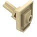 LEGO Dunkles Beige Platte 2 x 2 mit Ein(e) Noppe und Abgewinkelt Achse (47474)