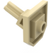 LEGO Dark Tan Plate 2 x 2 with One Stud and Angled Axle (47474)