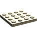 LEGO Dunkel Beige Platte 4 x 4 (3031)