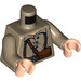 LEGO Donker Zandbruin Samwise Gamgee Torso (76382 / 88585)