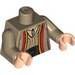 LEGO Donker zandbruin Sheik Amar Torso (973 / 76382)