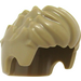 LEGO Dark Tan Short Spiky Hair (2631)