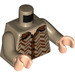 LEGO Dunkel Beige Sirius Schwarz Minifigur Torso (973 / 76382)