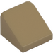 LEGO Beige scuro Pendenza 1 x 1 (31°) (50746 / 54200)