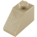 LEGO Tan foncé Pente 1 x 2 (45°) (3040 / 6270)