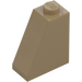 LEGO Dark Tan Slope 1 x 2 x 2 (65°) (60481)