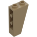 LEGO Dark Tan Slope 1 x 2 x 3 (75°) Inverted (2449)