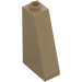 LEGO Dark Tan Slope 1 x 2 x 3 (75°) with Hollow Stud (4460)