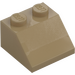 LEGO Dunkel Beige Schrägstein 2 x 2 (45°) (3039 / 6227)