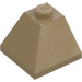 LEGO Dark Tan Slope 2 x 2 (45°) Corner (3045)