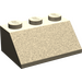 LEGO Donker Zandbruin Helling 2 x 3 (45°) (3038)