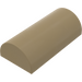 LEGO Dark Tan Slope 2 x 4 Curved without Groove (6192 / 30337)