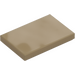 LEGO Dark Tan Tile 2 x 3 (26603)