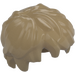 LEGO Dark Tan Tousled Short Messy Hair (36762)
