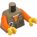 LEGO Dark Tan Torso