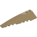 LEGO Mørkebrun Kile 10 x 3 x 1 Dobbelt Afrundet Venstre (50955)