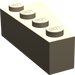 LEGO Dark Tan Wedge Brick 2 x 4 Left (41768)