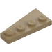 LEGO Dark Tan Wedge Plate 2 x 4 Wing Right (41769)