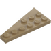 LEGO Dark Tan Wedge Plate 3 x 6 Wing Right (54383)