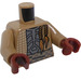 LEGO Dark Tan Weequay Guard Minifig Torso (973 / 76382)