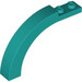 LEGO Dark Turquoise Arch 1 x 6 x 3.3 with Curved Top (6060 / 30935)