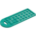 LEGO Donker turquoise Baggage Tag 3 x 8 (79996)