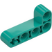 LEGO Dark Turquoise Beam 2 x 4 Bent 90 Degrees, 2 and 4 holes (32140 / 42137)