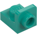 LEGO Turquoise Foncé Support 1 x 1 avec 1 x 1 assiette En haut (36840)