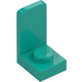 LEGO Donker turquoise Beugel 1 x 1 met 1 x 2 Plaat Omhoog (73825)