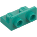 LEGO Donker turquoise Beugel 1 x 2 met 1 x 2 Omhoog (99780)