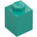 LEGO Turquoise Foncé Brique 1 x 1 (3005 / 30071)