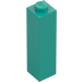 LEGO Dark Turquoise Brick 1 x 1 x 3 (14716)